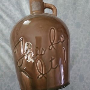"This is it" whiskey jug